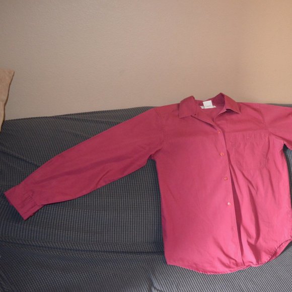 CABIN CREEK (R) Long Sleeves Red Button-Down Shirt Front Pocket Small/Chico - Picture 11 of 12